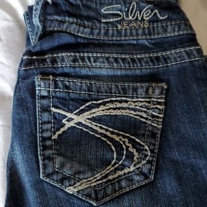 Women's Silver Suki Boot Cut Jeans 26